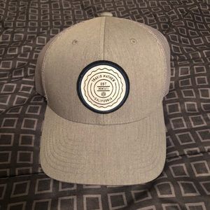 Grey Travis Mathew trucker hat